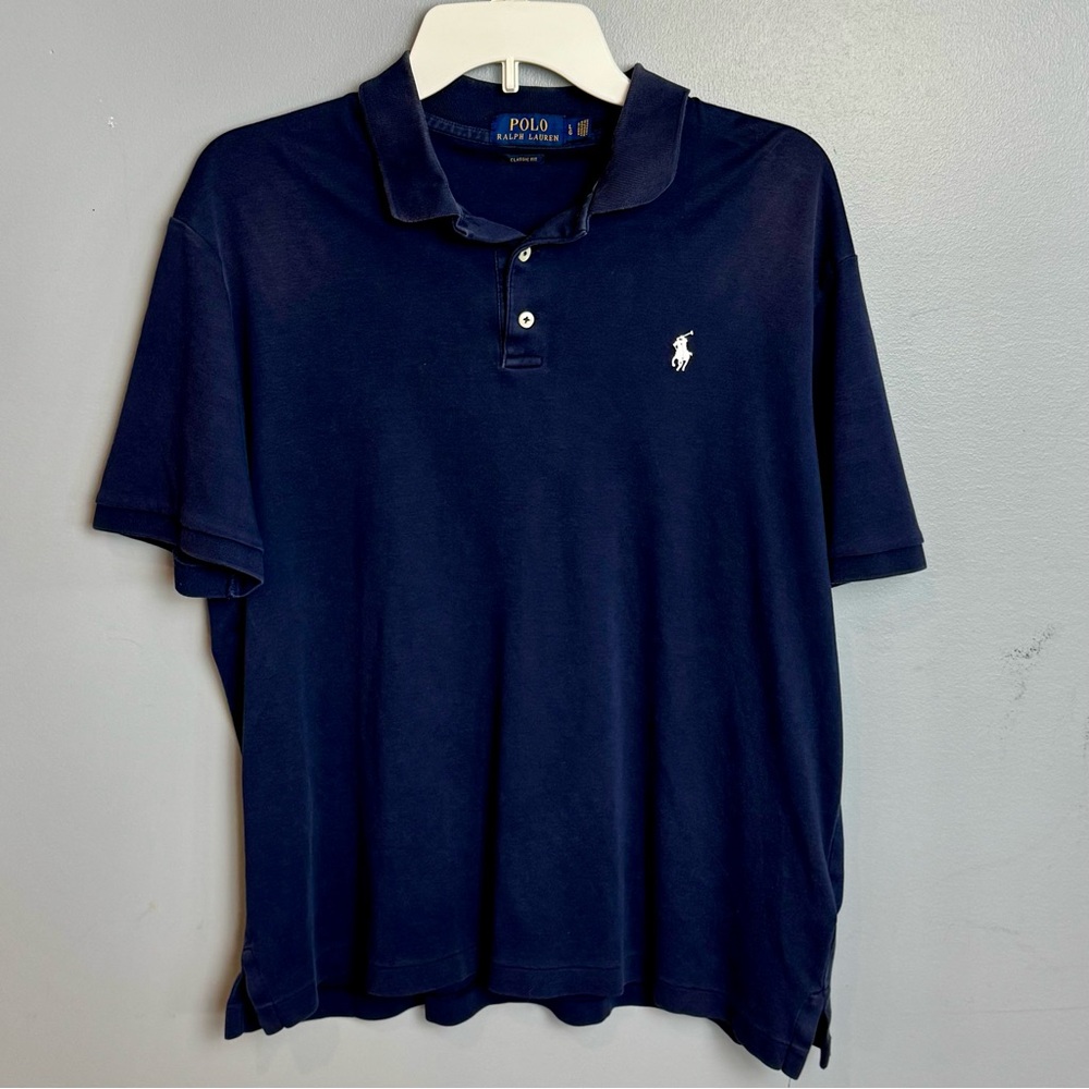Ralph Lauren Men's Polo Shirt in Navy